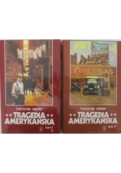 Tragedia amerykańska, tomy I-III, 2 książki