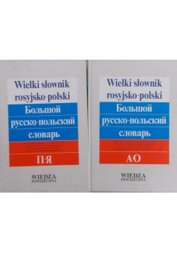 Wielki słownik rosyjsko-polski, 2 książki