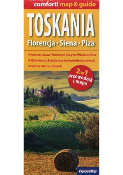 Toskania 2w1 przewodnik i mapa