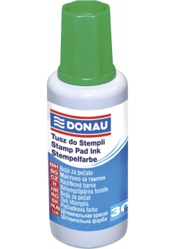 Tusz do pieczątek Donau 30ml zielony