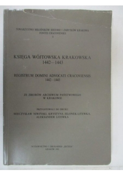 Księga wójtowska krakowska 1442-1443