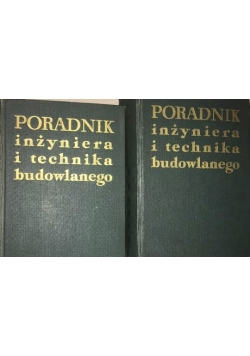 Poradnik inżyniera i technika budowlanego zestaw 2 książek