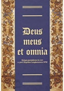 Deus meus et omnia