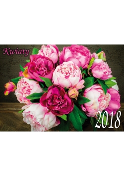 Kalendarz 2018 Kwiaty KA7