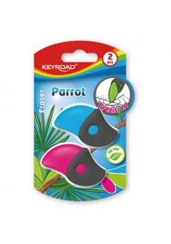 Gumka do ścierania Keyroad Parrot 2 sztuki