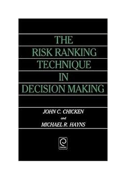 The risk ranking technique in decision making