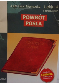 Powrót Posła, lektura z opracowaniem