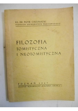 Filozofia tomistyczna i neotomistyczna,1947 r.