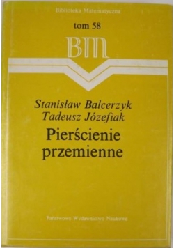 Pierścienie przemienne