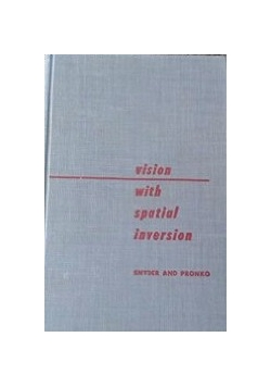 Vision with spatial inversion