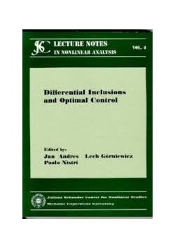 Differential Inclusions and Optimal Control