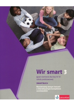 Wir Smart Język niemiecki 3 Smartbuch Rozszerzony zeszyt ćwiczeń z interaktywnym kompletem uczniowskim dla klas IV-VI z płytą CD
