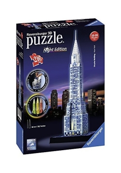 Puzzle 3D Chrysler Building Night Edition 216