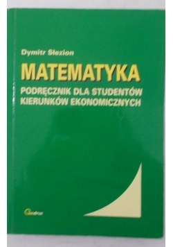 Matematyka podręcznik dla studentów