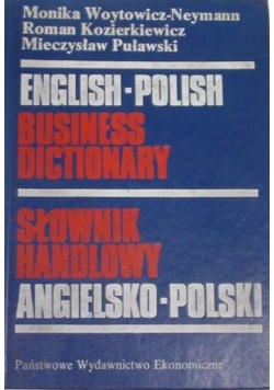 Woytowicz-Neymann, Kozierkiewicz,  - Słownik handlowy angielsko-polski