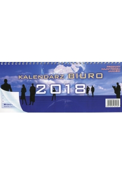 Kalendarz 2018 biurkowy stojący poziomy