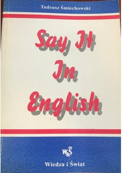 Say It In English