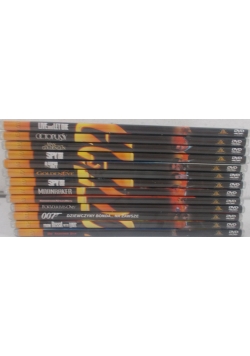 Kolekcja filmów James Bonda , zestaw 13 płyt DVD