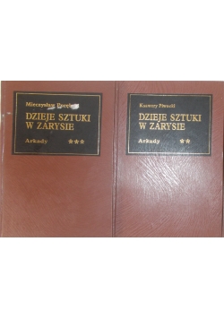 Dzieje sztuki w zarysie, tom II - III
