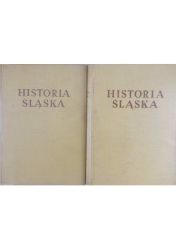 Historia Śląska Tom I-II