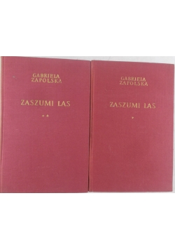 Zaszumi las tom 1 i 2