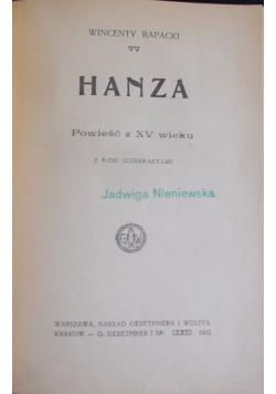 Hanza, 1912 r.