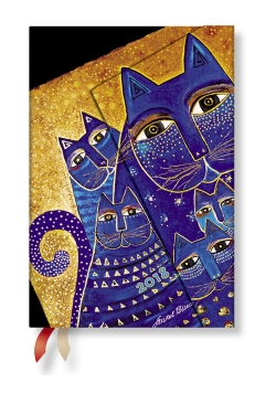 Kalendarz 2018 Mediterranean Cats Mini Horizontal