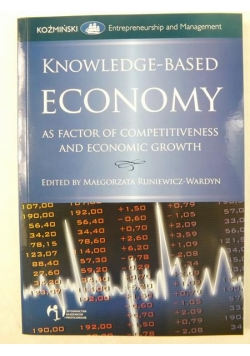 Knowledge-based Economy as factor of competitiveness and economic growth