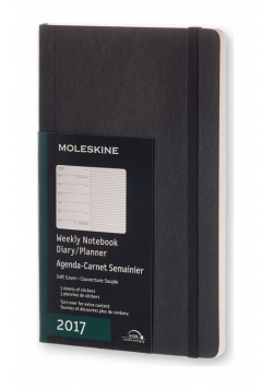 Kalendarz Moleskine 2017 Tydzień + Notatki L