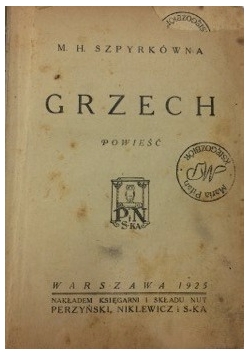 Grzech,1925 r.
