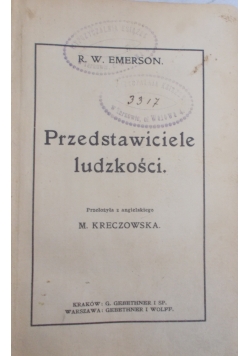 Przedstawiciele ludzkości,1909r.
