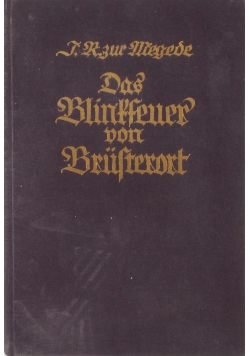 Das Blinkfeuer Von Brusterort