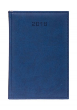 Kalendarz 2018 A5 dzienny Vivella granat