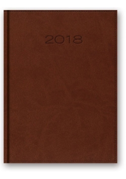 Kalendarz 2018 51T brązowy