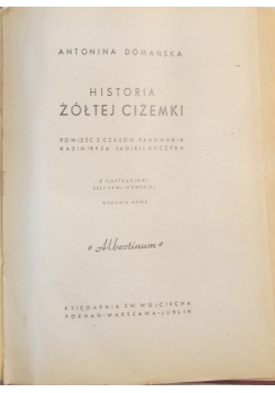 Historia żółtej ciżemki, 1948r.