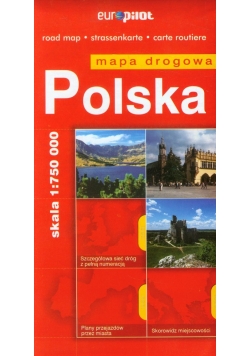 Polska mapa drogowa 1:750 000