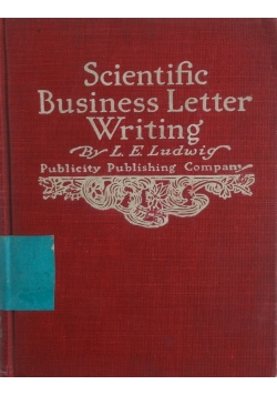 Scientific business  letter  writing, 1905