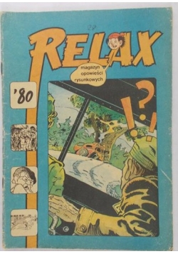 Magazyn komiksowy  Relax, nr.80