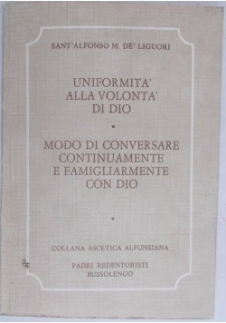 Uniformita alla volonta di dio