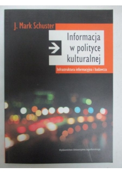 Informacja w polityce kulturalnej