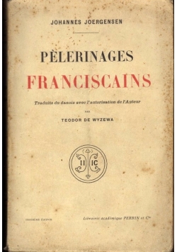 Pélerinages Franciscains