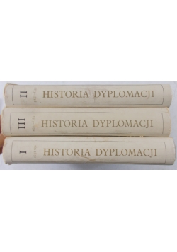 Historia dyplomacji ,Tom I-III
