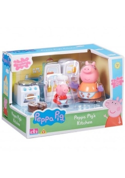 Świnka Peppa kuchnia + figurki