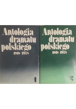 Antologia dramatu polskiego 1918-1978 - część 1,2