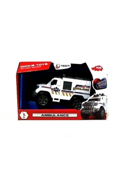 Dickie Ambulans 20cm światło dźwięk
