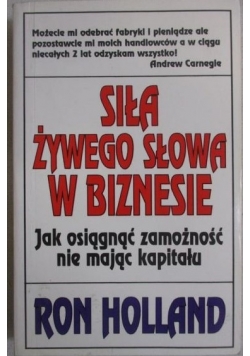 Siła żywego słowa w biznesie