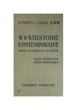 Histoire contemporaine,1930r.