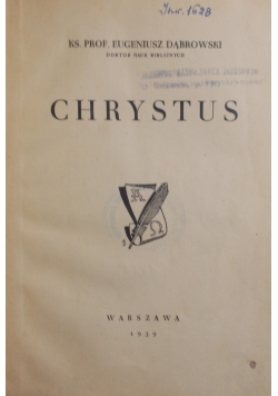 Chrystus, 1939 r.