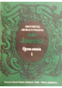 Monumenta musicae in Polonia ,opera omnia I
