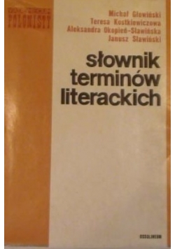 Słownik terminów literackich